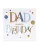 Happy Birthday Dad Card with Balloons