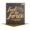 Hallmark Star Wars Card "Feel The Force" Medium