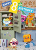 Moshi Monsters 8th Birthday 3D Holographic Greetings Card Eighth Birthday