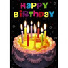 Happy Birthday 3D Holographic Greetings Card