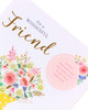 Friend Card with Nice Words Personalised Age 50th, 60th, 70th, 80th, 90th