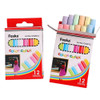 Box of 12 Assorted Coloured Chalk Sticks - Blackboard