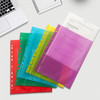 Pack of 250 A4 Assorted Clear Punched Pockets by Janrax