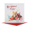 Hallmark Girlfriend "Wonderful" Sweet 3D New Christmas Greeting Card Large