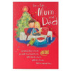 Hallmark Christmas Card To Mum & Dad 'You're The Coolest' Large