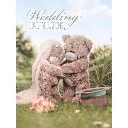 Wedding Congratulations Large Me to You Bear Card Occasion Cards