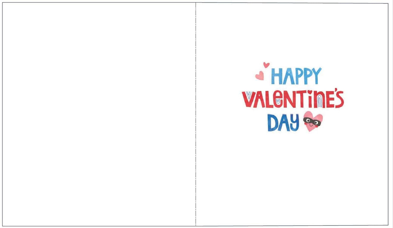 Black Cat Valentine's Day Card You Stole My Heart Black Cat
