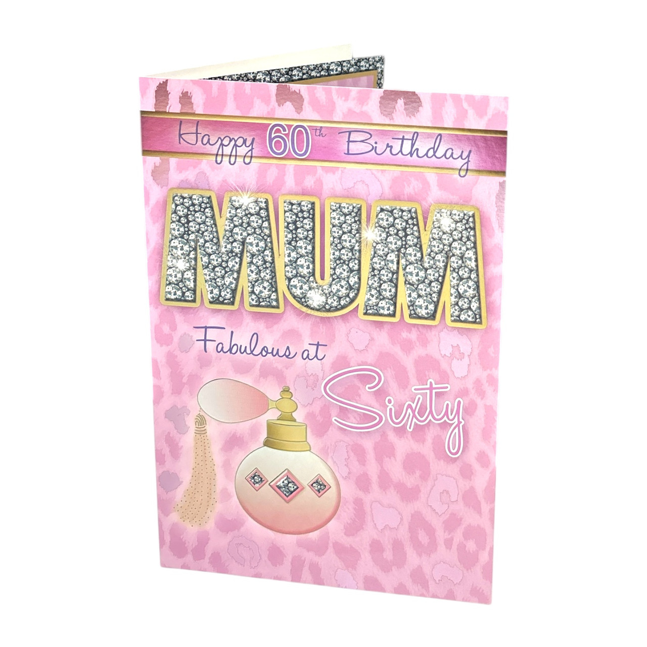 Age 60th Birthday Mum Fabulous At Sixty Sentiment 60 Birthday