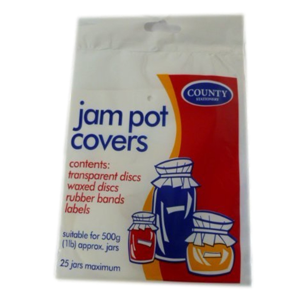 Pack of 25 Jam Pot Covers Occasion Cards