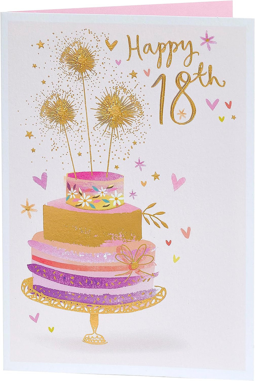 Rosanna Rossi Design - Cake Color Birthday Card #OSS001