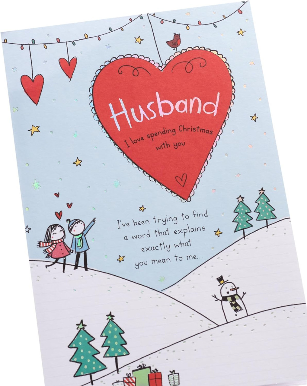 Weihnachtskarte „Special Friend“ – Handgemacht Mit Glitzer & Strass, 16x16 Cm, Inkl. Umschlag