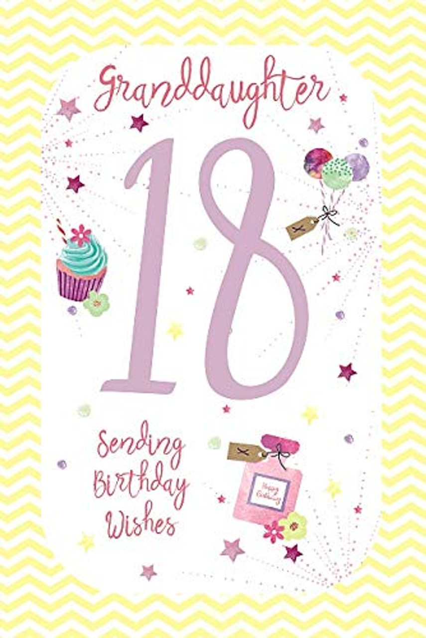 Granddaughter 18th Birthday Card - Occasion Cards