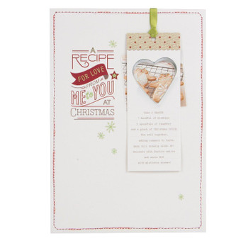 Hallmark Christmas Card 'Recipe For Love' Medium