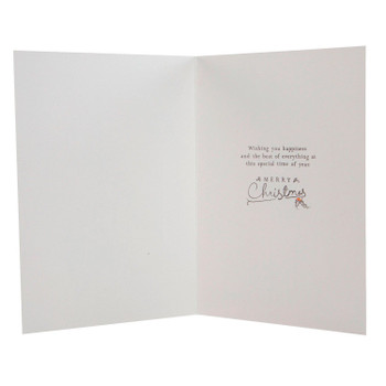 Hallmark Christmas Card To Husband 'Wishing You Happiness' Medium