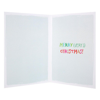 Hallmark Christmas Card 'Woohoo' Medium