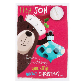 Hallmark Son Christmas Card 'Something Amazing' Medium