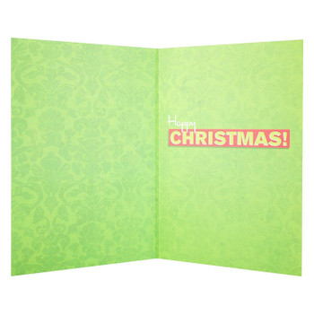 Hallmark Son Christmas Card 'Clearing Up'  Medium