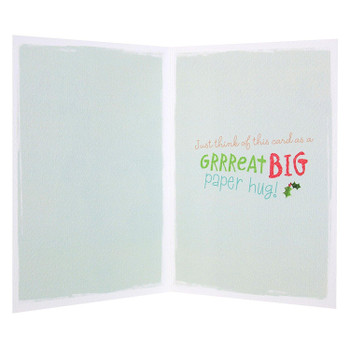 Hallmark Grandma Christmas Card 'Paper Hug'  Medium