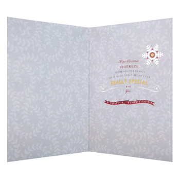 Hallmark Christmas Card 'Warmest Wishes' Medium