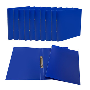 Pack of 48 A4 Blue Ring Binders by Janrax