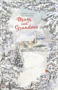 2D Card For A Wonderful Mum And Grandma Both Of You Nice Greeting Christmas Card