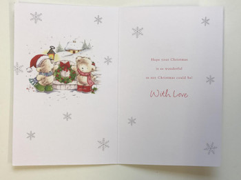 Cute Nan and Grandad Christmas Card