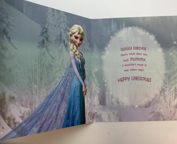 Mummy From Your Daughter Disney Frozen Christmas Card