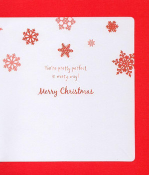 Girlfriend Cute Studio Pets Merry Christmas Card 