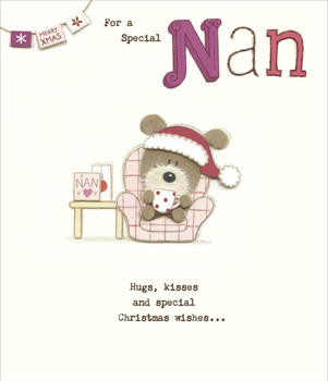 Lots Of Woof For A Lovely Nan who means so much! Christmas Card