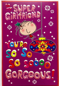 Super Girlfriend at Christmas Card