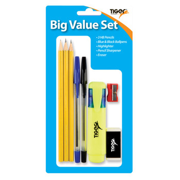 Big Value Set 8 Pieces Stationery Set Big Value Set 8 Pieces Stationery Set