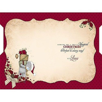 Sleeps Til Christmas Pop Up Me to You Bear Card