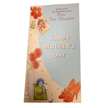 With Love On Mother's Day From Your Daughter Card