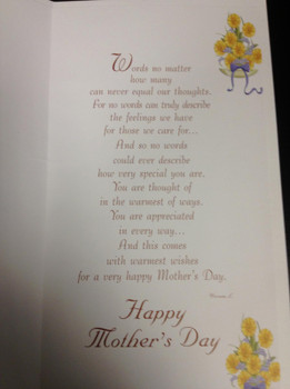 Happy Mother's Day You're Very Special Card