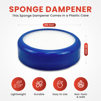 Janrax Blue Sponge Dampener Janrax Blue Sponge Dampener