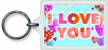 I Love You Sentimental Keyring Birthday Christmas Gift