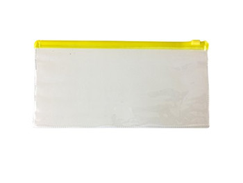 Pack of 12 DL Yellow Zip Zippy Bags