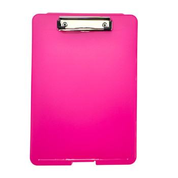 A4 Pink Clipboard Box File - Storage Filing Case A4 Pink Clipboard Box File - Storage Filing Case