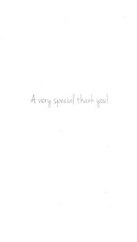 A Special Thank You Luxury Champagne Greeting Card Hand-Finished Cards