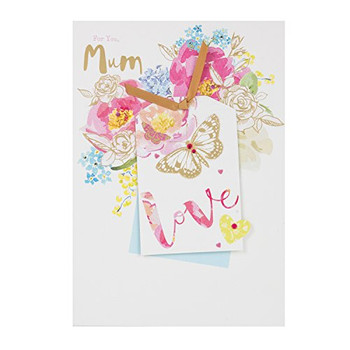Hallmark Mum Birthday Card "Love" Medium