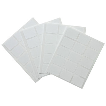 Pack of 120 White 19x25mm Rectangular Labels - Send 2 Pack