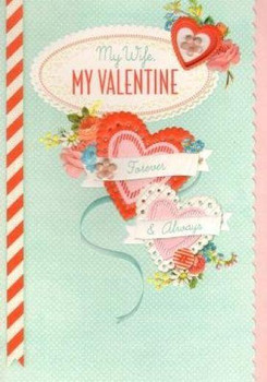 My Wife My Valentine, Valentine Card