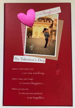 For My Boyfriend Valentine, Valentine's Card