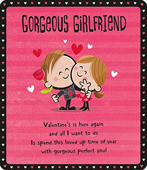 Gorgeous Girlfriend 'perfect you!' Valentine's Day Humour Card New
