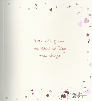 For the One I Love valentine card