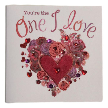 Luxury Valentine's Day Card by Second Nature You're The One I Love