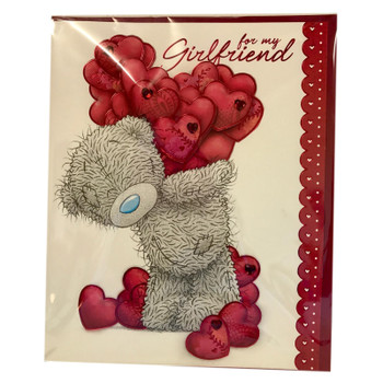 Girlfriend Luxury Me to You Bear Valentines Day Card