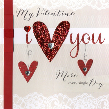 SNL Collectable Keepsake "My Valentine" Valentine's Day Card with Envelope