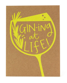 Funny Gin Greetings Card Birthday Celebrations Gin Card