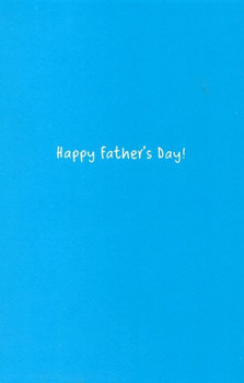 Spoil Dad Humour Funny Hanson White Father's Day Greeting Card